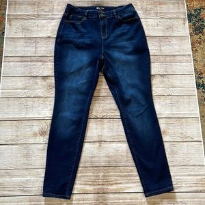 YMI Skinny High Rise jeans size 14.